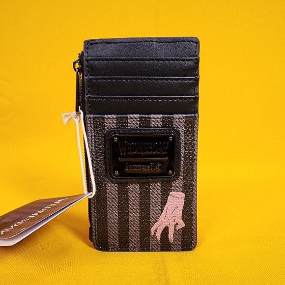 Loungefly Wednesday Addams Nevermore Outfit Uniform Cosplay Cardholder Wallet - Picture 4 of 9